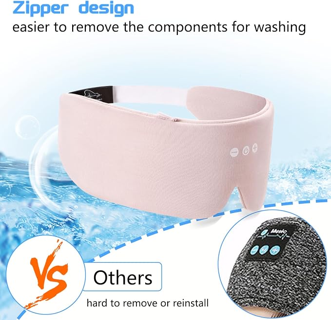 ALASKA BEAR Sleep Headphone Headband Bluetooth 5.2 HD Stereo Noise Reduction - Image 7
