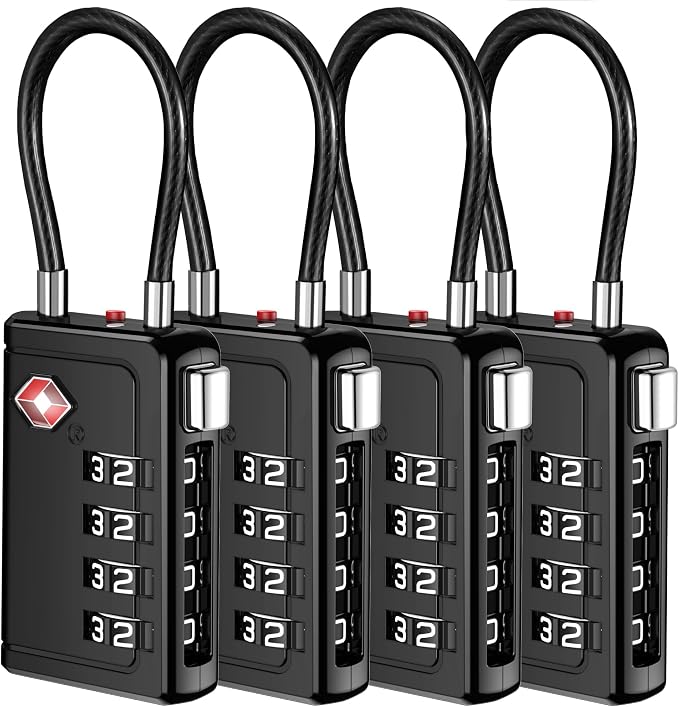 Puroma TSA Approved Luggage Travel Locks by Puroma