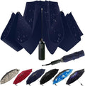 LLanxiry Compact Travel Umbrella, Mini Windproof Umbrellas by LLanxiry