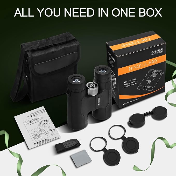 Astromania 10x42 Compact Binoculars -BK7 Prism -Gifts - Image 7