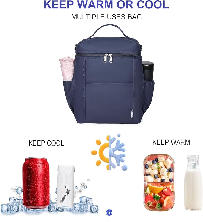 NOL Natural Organic Lifestyle Insulated Lunch Bags - Image 2