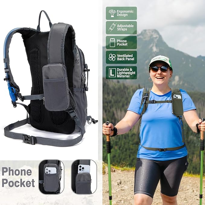 Insulated Hydration Backpack Pack - Image 2