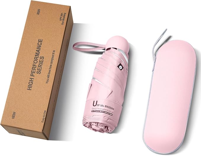 BAODINI Travel Mini Umbrella for Purse - Image 6