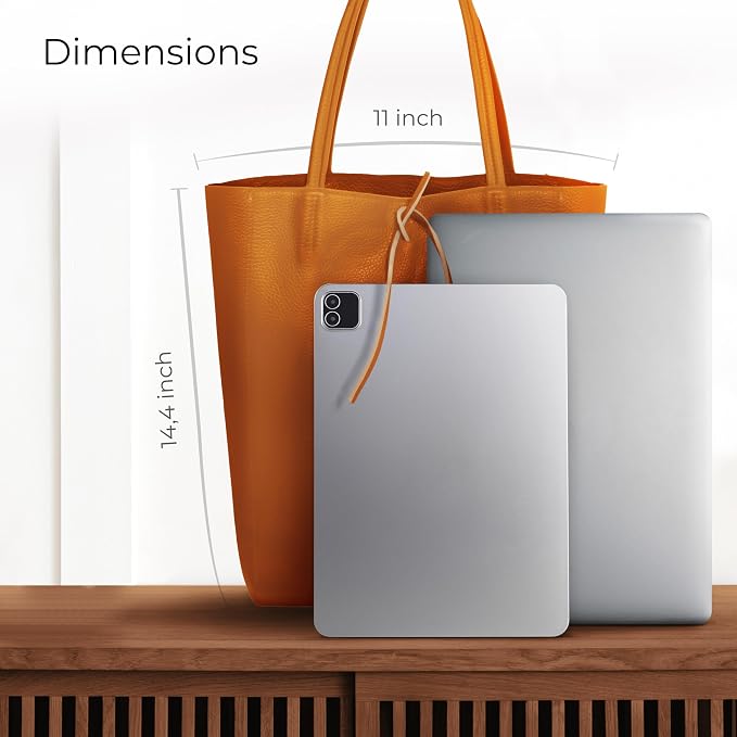 Italian Calf Leather Tote for Women - Image 2