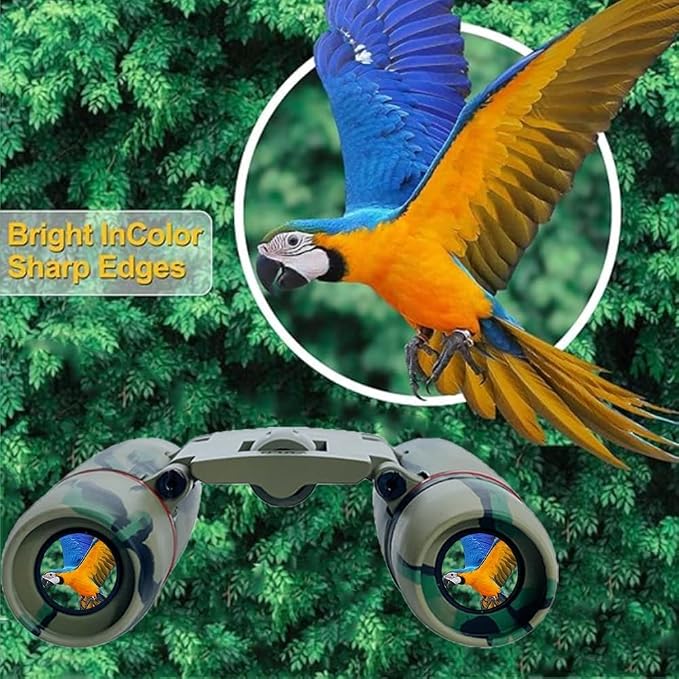Compact 30x60 Binoculars for Adults and Kids, Foldable Lightweight Easy Focus - Image 5