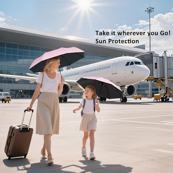 BAODINI Travel Mini Umbrella for Purse - Image 5