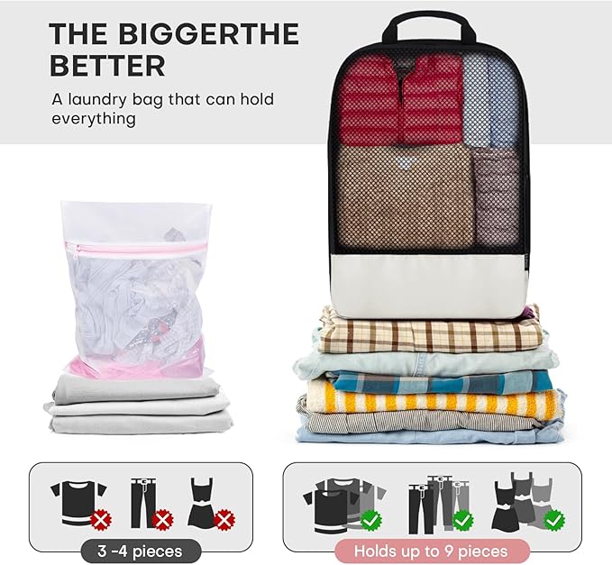 4 PCS Set Compression Packing Cubes - Image 4