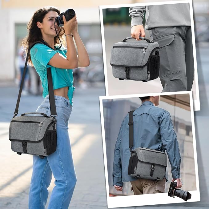 RAINSMORE Camera Bag, DSLR/SLR/Mirrorless Camera Case - Image 7