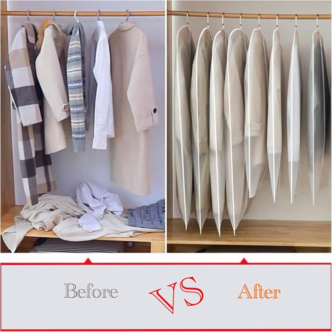Hanging Garment Bags Hanging Clothes Bags - Image 6