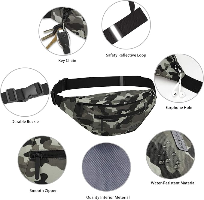 MAXTOP Large Crossbody Fanny Pack - Image 6