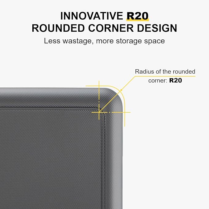 LEVEL8 Rolling Carry on Luggage Airline Approved, Carry-on Suitcases - Image 5