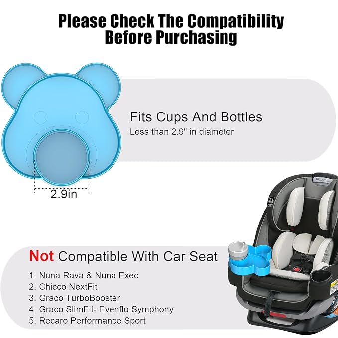BlueOrigin Car Seat Snack Tray - Image 8