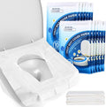 YGDZ Toilet Seat Covers Disposable, XL Flushable Toilet Seat Covers Travel by YGDZ