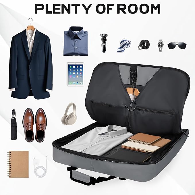 Garment Bags for travel, Hanging clothes Bag for Men Women, Suit Bags - Image 3