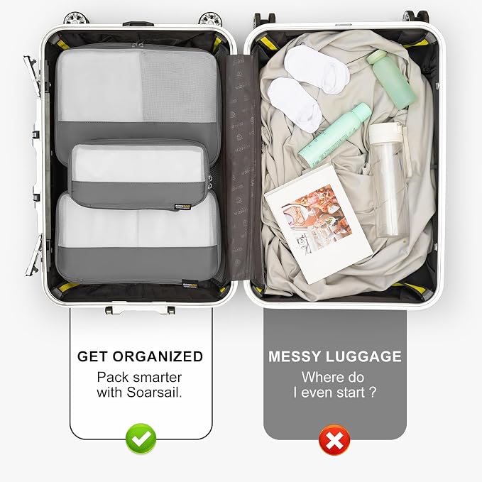4 Set Compression Packing Cubes - Image 6