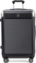 Travelpro Platinum Elite Hardside Expandable Checked Luggage, 8 Wheel Spinner by Travelpro
