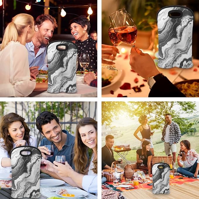 Wine Carrier Tote Personalized Bag - Image 7