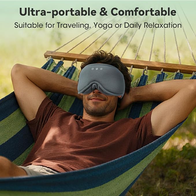 3D Bamboo Cotton Sleep Mask - Image 8