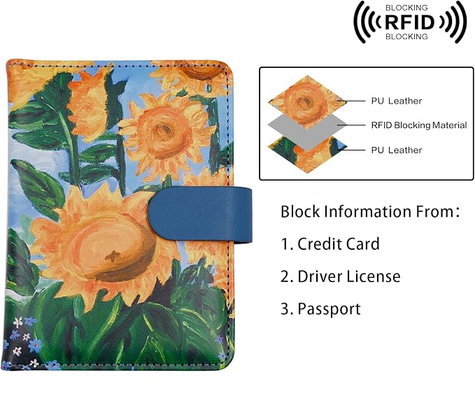 Melsbrinna Rfid Passport Holder - Image 4