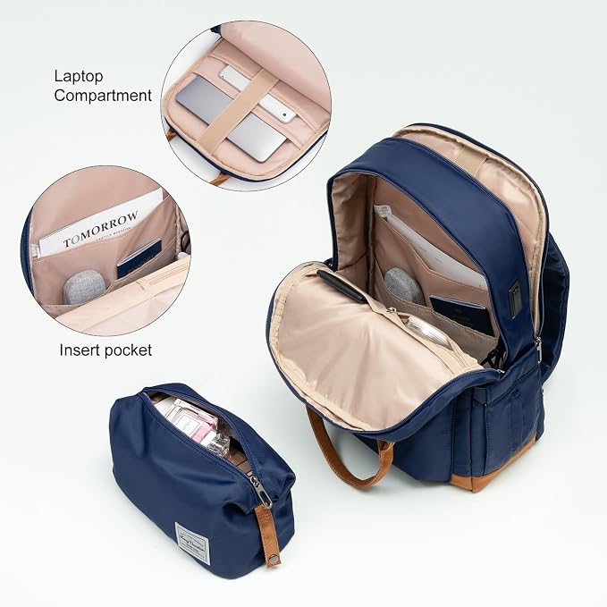 LONG VACATION 3 Piece Carry On Luggage 20 Inch Suitcase - Image 6