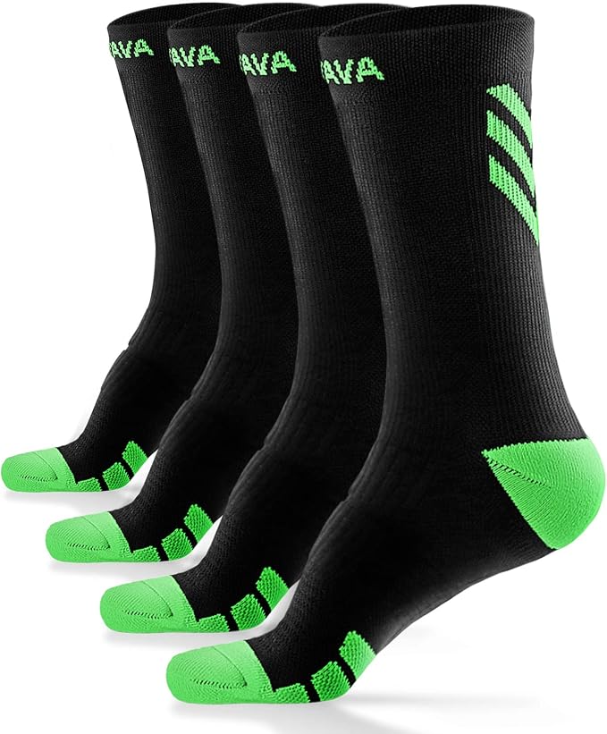 DOVAVA Dri-tech Compression Crew Socks, Comfort Boost Circulation by Dovava