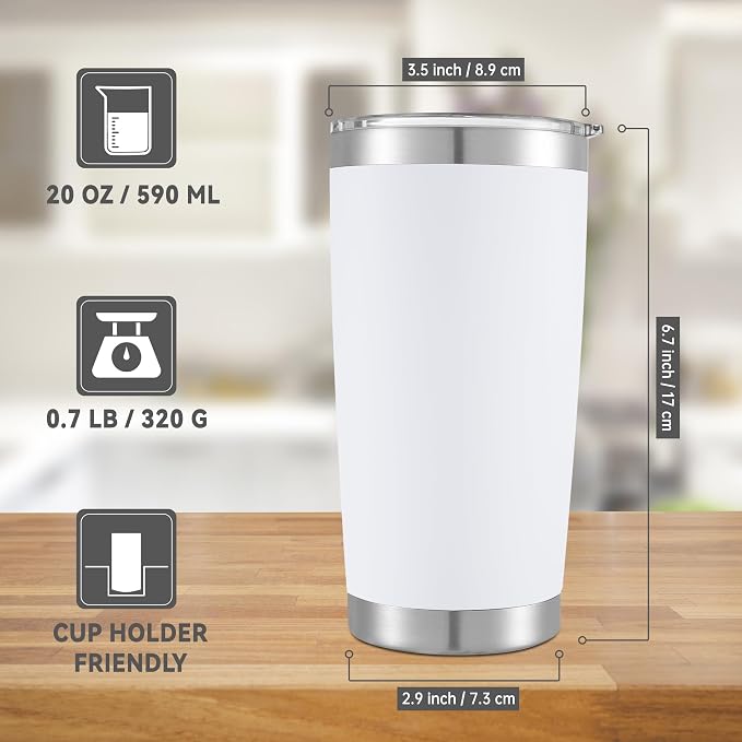 20 oz Tumblers Bulk Stainless Steel Tumbler - Image 5