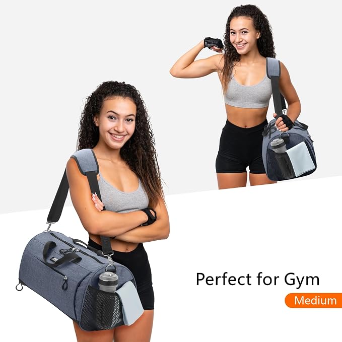 TOPDesign Gym Bag for Women & Men, Unisex Duffel Bag - Image 3