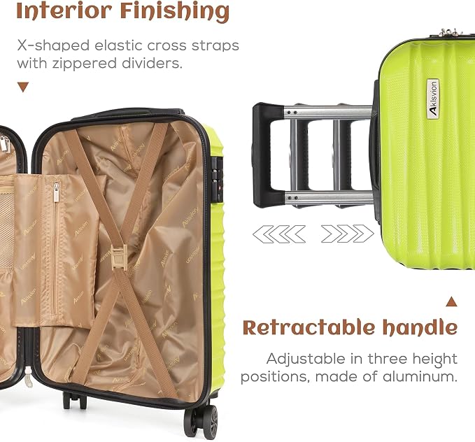 Carry on luggage 20 In suitcase - Image 3