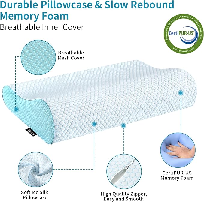 Memory Foam Pillows Neck Pillow Bed Pillow - Image 5