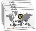 SaiTech IT 5 Pack RFID Blocking Card NFC Contactless Debit/Credit Card ATM by SaiTechIT