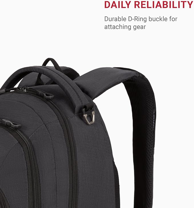 SwissGear 1186 Bungee Backpack, 17.75 inch - Image 4