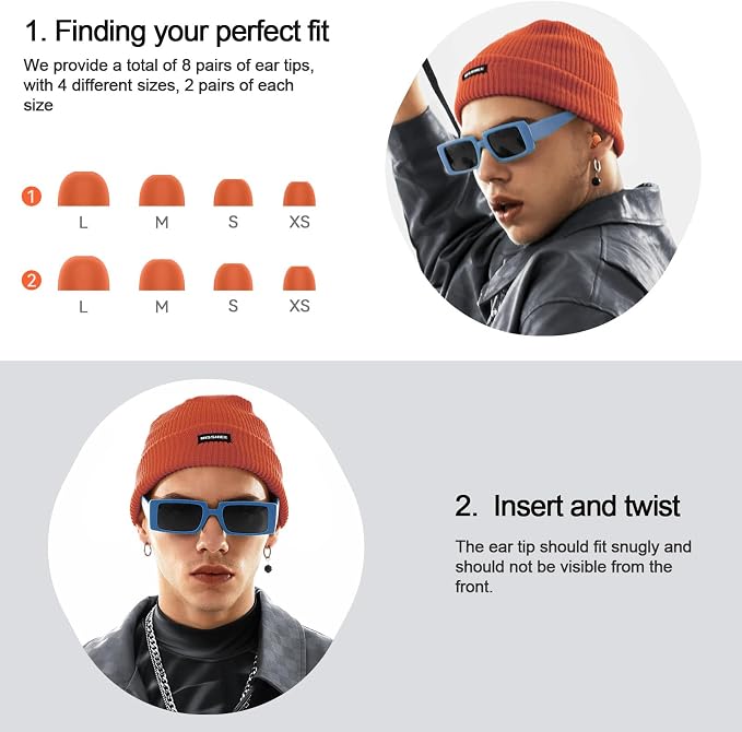 45dB Earplugs for Sleeping, Noise Cancelling Ear Plugs - Image 4