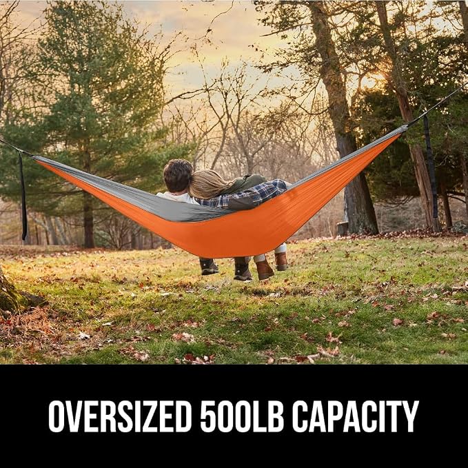 GORILLA GRIP Durable Portable Camping Hammock, Holds 500lbs - Image 3