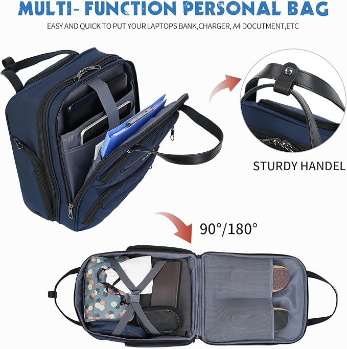 KROSER Carry On Underseat Multi-functional, 16-inch Underseater Lightweight - Image 5