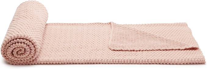 Amazon Basics Chunky Cable Knit Throw Blanket - Image 4