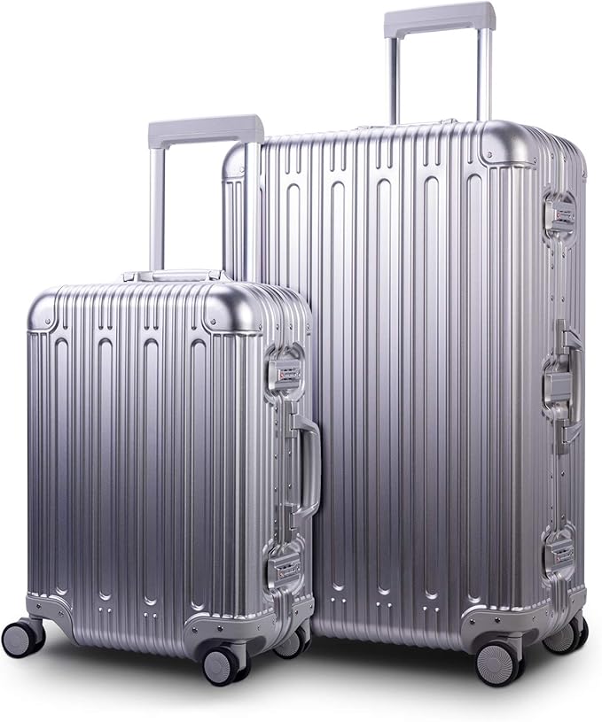 TRAVELKING All Aluminum Carry On Luggage - Image 8