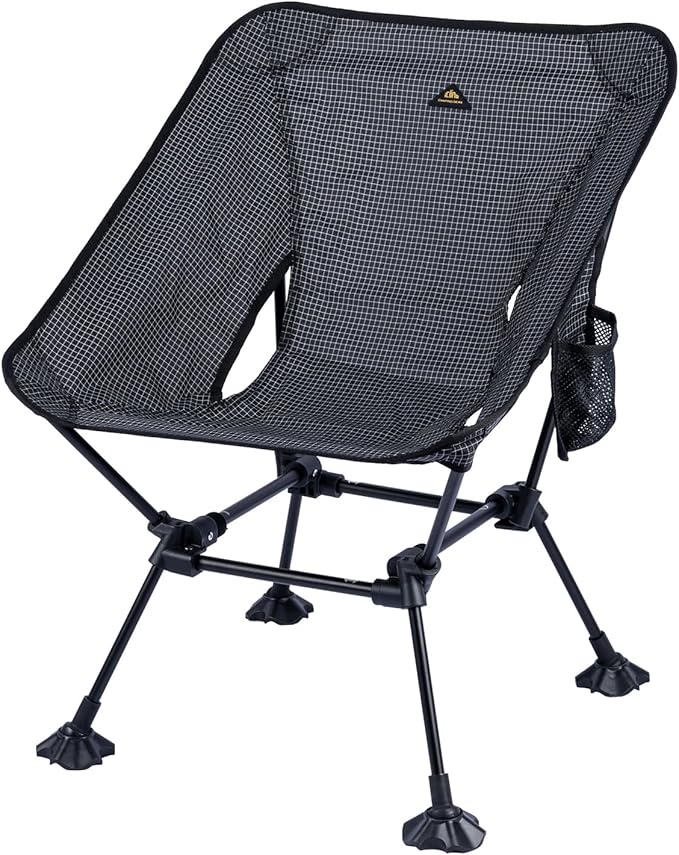 iClimb Ultralight Compact Camping Folding Beach Chair by iClimb