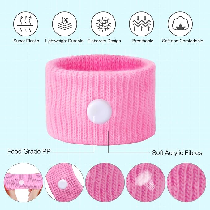 LYJEE Motion Sickness Bands for Kids, Travel Sickness Relief Wristbands - Image 3