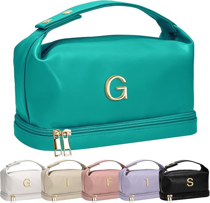 Gifts for Teenage Girls, Personalized Makeup Bag by Vogewood