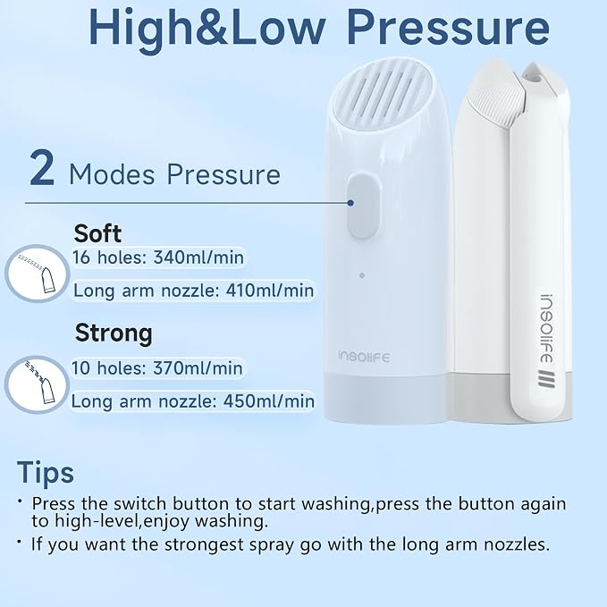 Portable Bidet|High Pressure Travel Bidets Electric Portable Bidet - Image 2