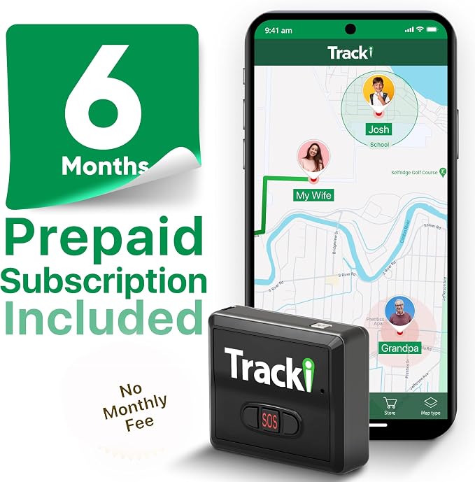 Tracki GPS Tracker for Vehicles, Kids. Subscription Needed. US-Made Tech. 4G - Image 5