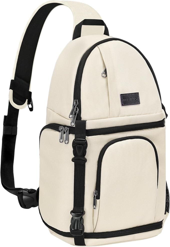 MOSISO Camera Sling Bag, DSLR/SLR/Mirrorless Camera Backpack Case Shockproof by MOSISO
