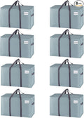 VENO 8 Pack Moving Bags, Heavy Duty, Moving Boxes Alternative, Packing Storage by Veno