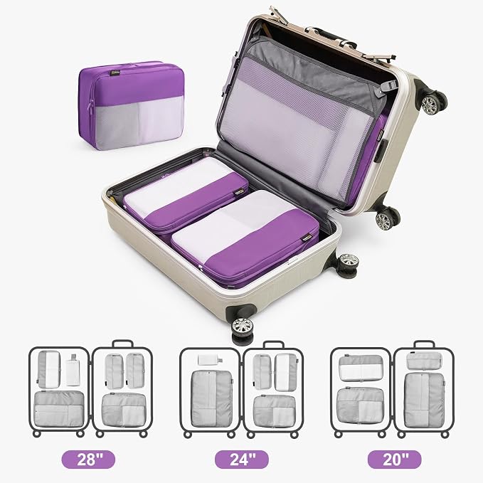 4 Set Compression Packing Cubes - Image 7
