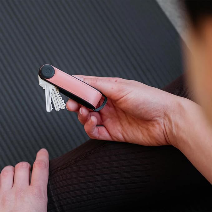 Orbitkey Key Organizer Hybrid Leather | Premium Nappa leather & TPU, Stainless - Image 9