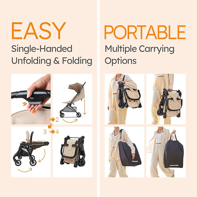 MAMAZING Ultra Air X Travel Stroller - Image 6
