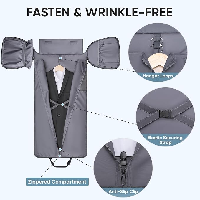 BALEINE Convertible Garment Bag - Image 4