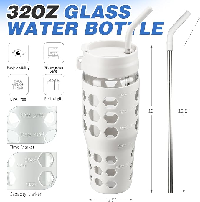 MUKOKO 32 oz Glass Tumbler - Image 2