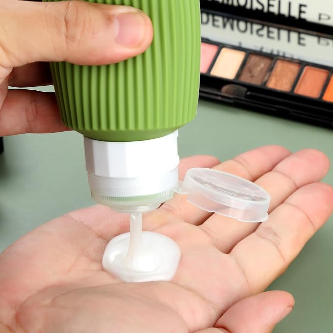 Travel Bottles for Toiletries, Large 6oz Travel Size Containers, BPA Free Leak - Image 4