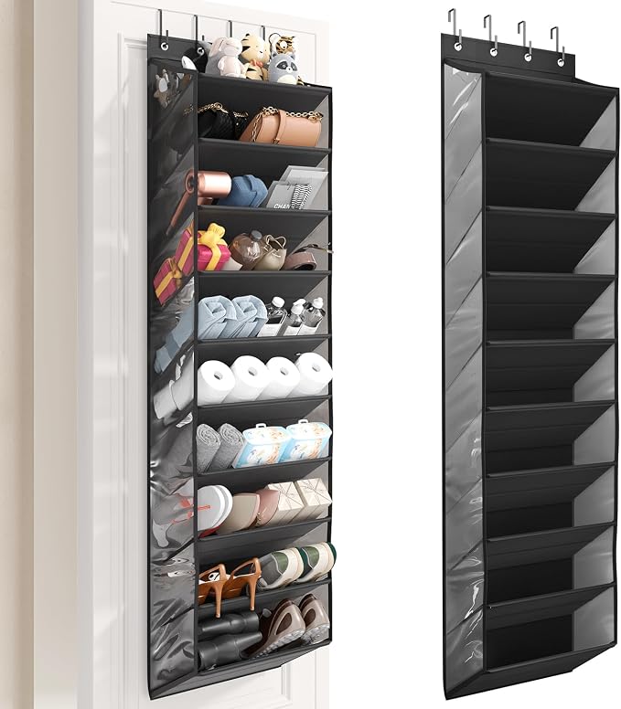 Over the Door Shoe Organizer for Closet, Shoes Rack by Mefirt